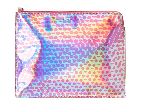 Marc by Marc Jacobs Techno Lynne Print Tablet Zip Case (Rose Gold Multi) Computer Bags
