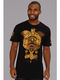 Fox Assail S S Tee (Black) Apparel