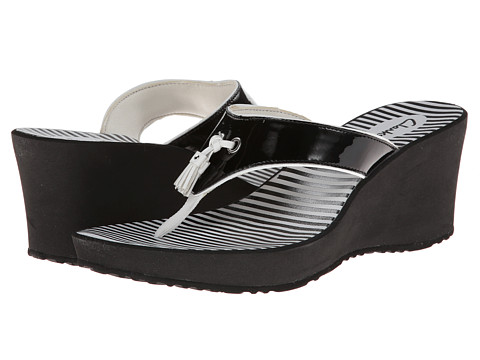 Clarks Yacht Flash (Black) Women's Wedge Shoes