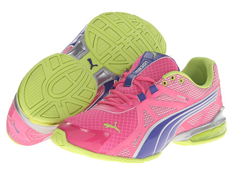 UPC 887128733887 product image for PUMA Voltaic 5 (Fluro Pink/Spectrum Blue/PUMA Silver/Lime Punch) Women's Shoes | upcitemdb.com