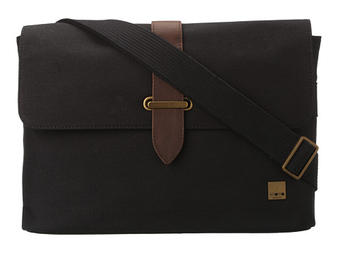 EAN 5055385405488 product image for KNOMO London Troon Slim Messenger Laptop Bag (Black) Bags | upcitemdb.com