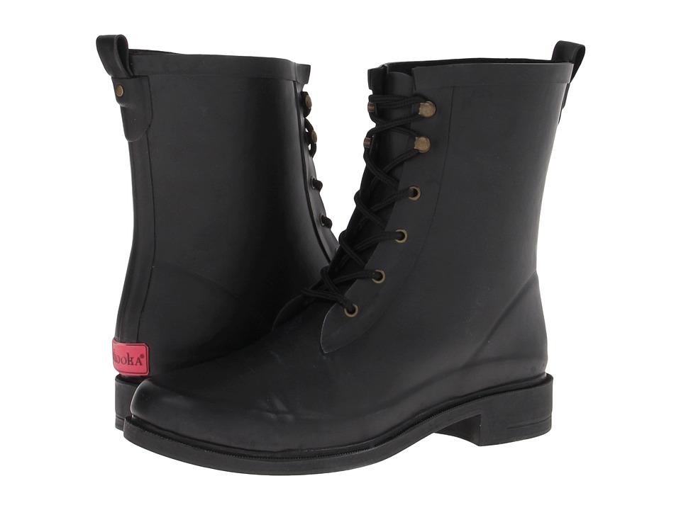 Chooka - Darren Riding Lace Up Mid (Black) Women