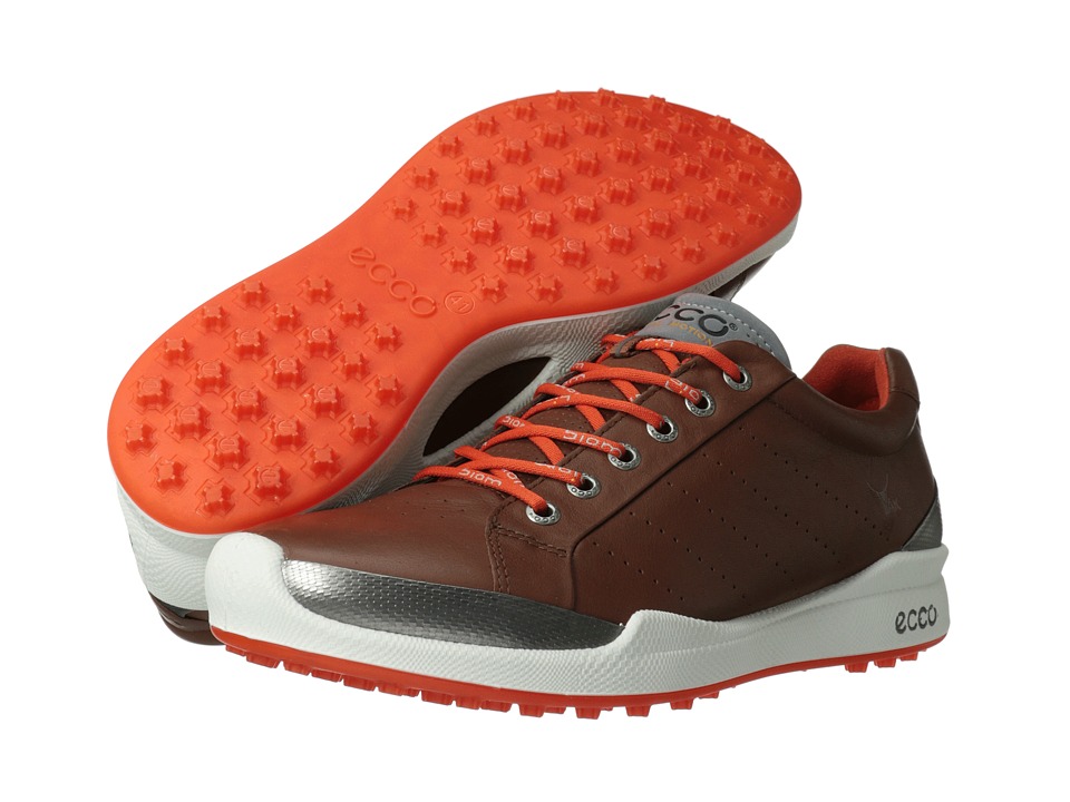 UPC 737429090892 product image for ECCO Golf Biom Golf Hybrid (Mahogany/Fire) Men's Golf Shoes | upcitemdb.com