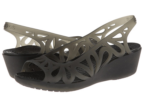 crocs women's adrina iii mini wedge