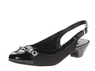 Annie - Dolores (Black/Black Patent Faille/Patent) - Footwear