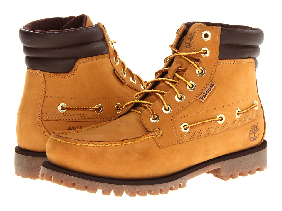 Timberland 7-Eye Moc Toe (Wheat Nubuck) Men