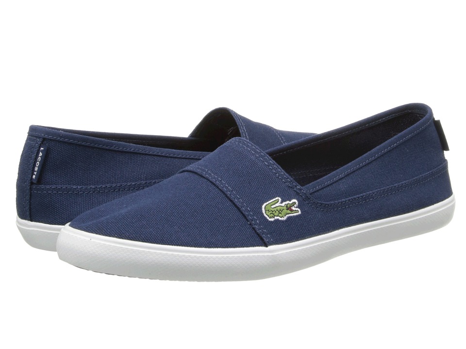 UPC 887255482375 product image for Lacoste - Marice LCR (Dark Blue/Dark Blue) Women's Slip on  Shoes | upcitemdb.com