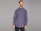 Nautica Big & Tall - Big Tall Wrinkle Resistant Poplin Plaid L/S Shirt (Orchard Cruise) - Apparel