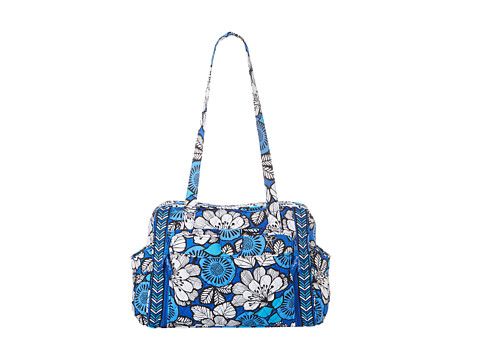 vera bradley diaper bag blue