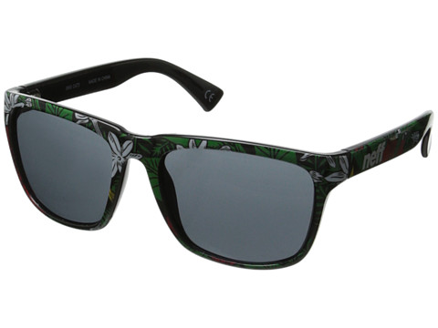 Neff - Chip (Hibiscus) Plastic Frame Fashion Sunglasses