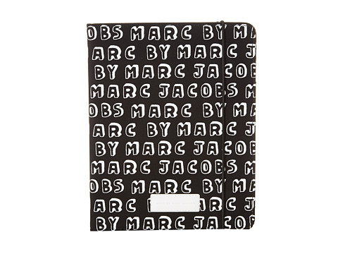 Marc by Marc Jacobs Dynamite Logo Neoprene Tablet Notebook (Black Multi) Computer Bags