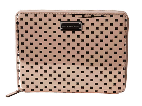 Marc by Marc Jacobs Techno Block Print Tablet Book (Pale Buff Multi) Computer Bags