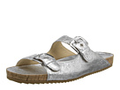 Stuart Weitzman Freely (Silver Foli Nappa)