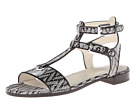 Stuart Weitzman Artsy (Black/White Herringbone)
