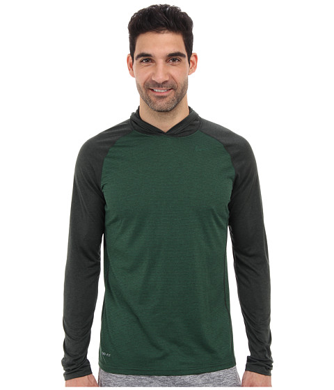 nike dri fit hoodie green