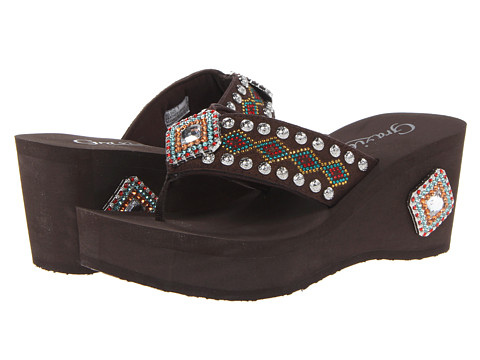 UPC 849396032147 product image for Grazie Frontier (Bronze) Women's Sandals | upcitemdb.com