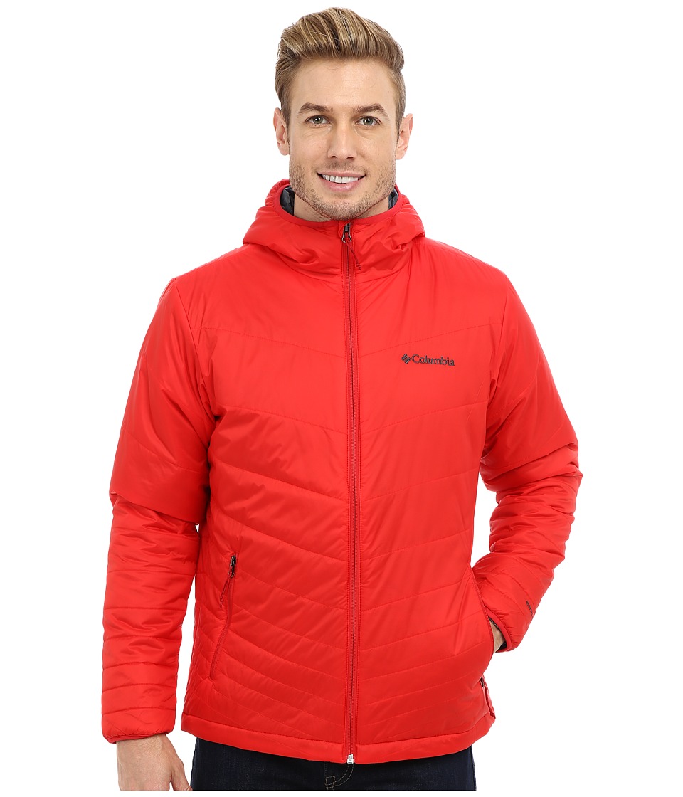 columbia mens jacket red