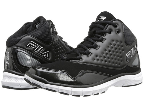 UPC 731616037059 product image for Fila Rim Attacker (Black/Black/Metallic Silver) Men's Basketball Shoes | upcitemdb.com