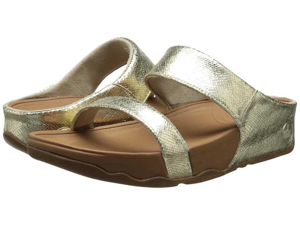 FitFlop Lulutm Slide Lustra (Pale Gold) Women