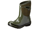 Bogs Plimsoll Prince of Wales Mid (Olive)