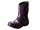 Bogs Plimsoll Quilted Floral Mid (Plum)