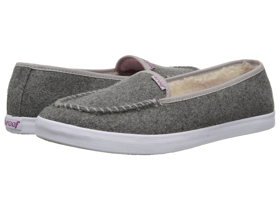 Reef Salty Island Fur (Dark Grey) Women