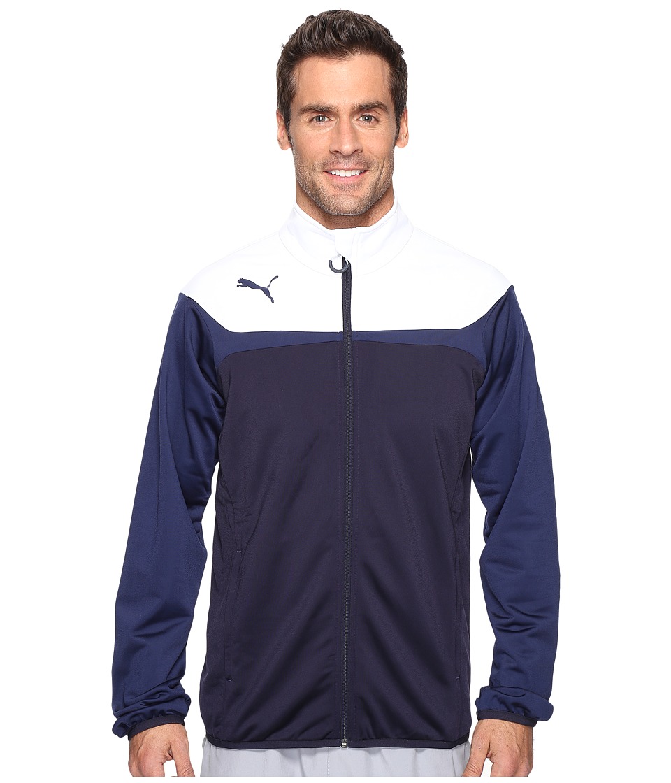PUMA Esito 3 Tricot Jacket (New Navy/White) Men