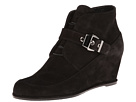 Stuart Weitzman Closed (Nero Velour)