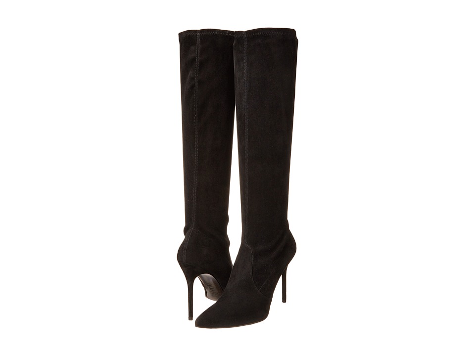 Stuart Weitzman - Benefit (Black Suede) Women