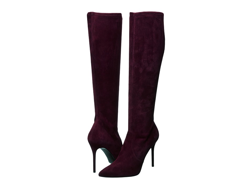 Stuart Weitzman - Benefit (Bordeaux Suede) Women