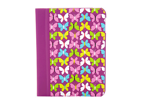 Vera Bradley Tablet Case with Stand (Flutterby Butterflies) Cell Phone Case