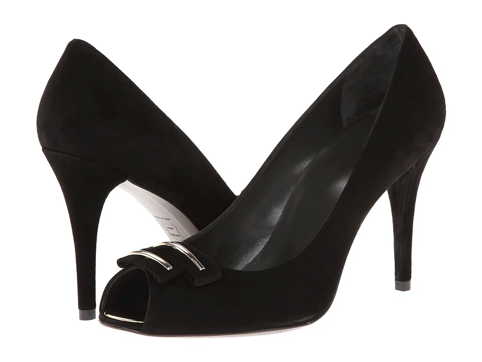 Stuart Weitzman Baroque (Black Suede) High Heels