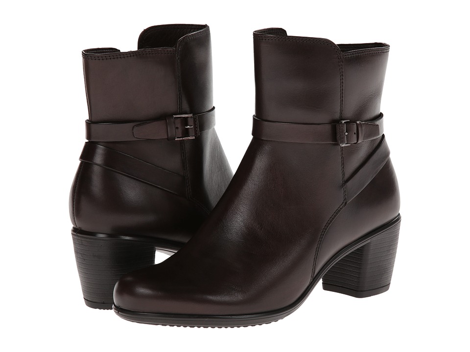 ECCO - Touch 55 Ankle Boot (Coffee) Women