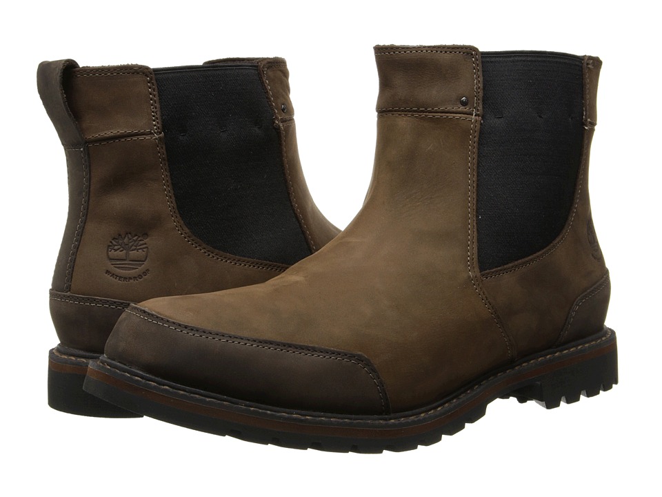 Timberland - Earthkeepers Chestnut Ridge Chelsea Waterproof (Dark Brown Oiled) Men