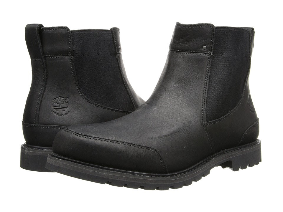 Timberland Earthkeepers(r) Chestnut Ridge Chelsea Waterproof (Black Smooth) Men