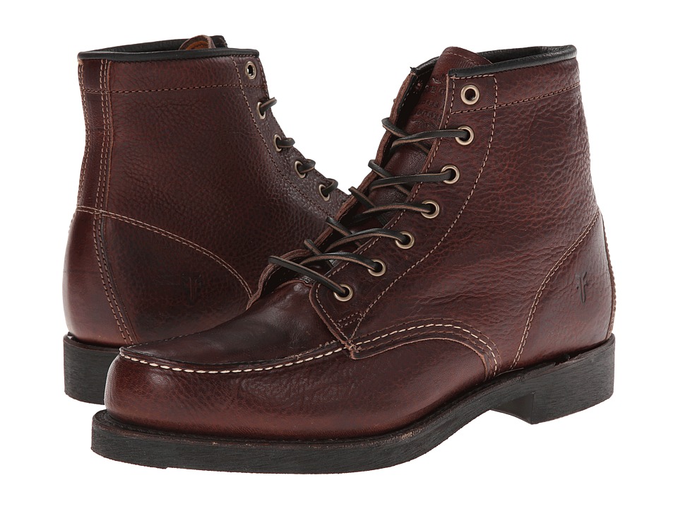 Frye Arkansas Moc Toe (Chestnut Tumbled) Men