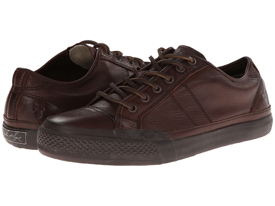 Frye Greene Low Lace (Dark Brown Dipped Soft Vintage) Men