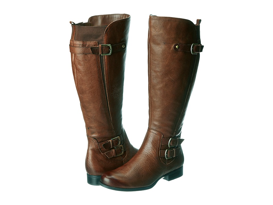Naturalizer - Johanna Wide Shaft (Banana Bread Leather) Women