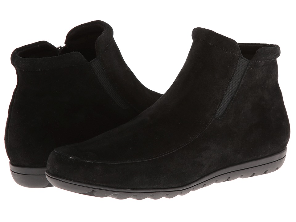 Vaneli Annette (Black Nival Suede/Mtch Zip/Black SS Lining) Women