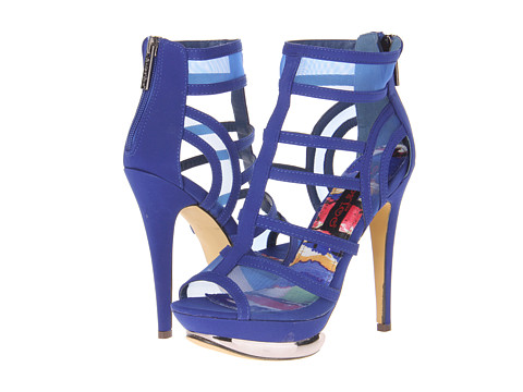 2 Lips Too - Too Alive (Blue) High Heels