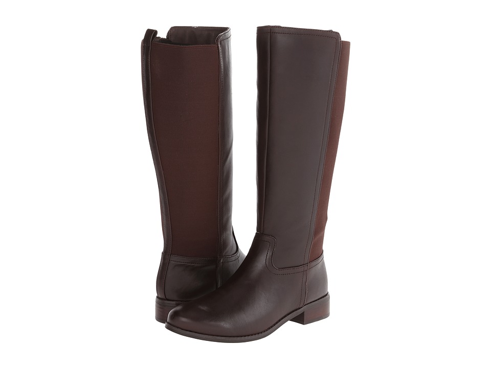 Trotters Lucia (Dark Brown Calf Leather) Women