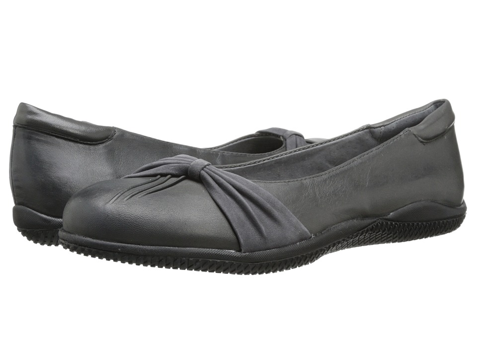 SoftWalk Haverhill (Grey Soft Nappa Leather/Suede) Women