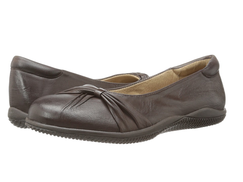 SoftWalk Haverhill (Dark Brown Soft Nappa Leather) Women