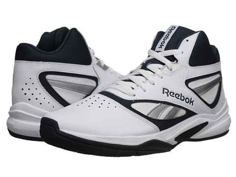 UPC 887779277037 product image for Reebok Baseline 1.0 (White/Reebok Navy/Team Dark Royal/Silver) Men's Basketball  | upcitemdb.com