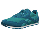 Reebok Classic Nylon Slim Colors (Teal Gem/English Emerald/Enamel Green/White)
