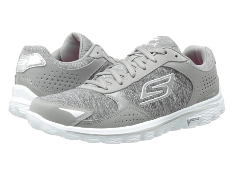 skechers go walk flash grey