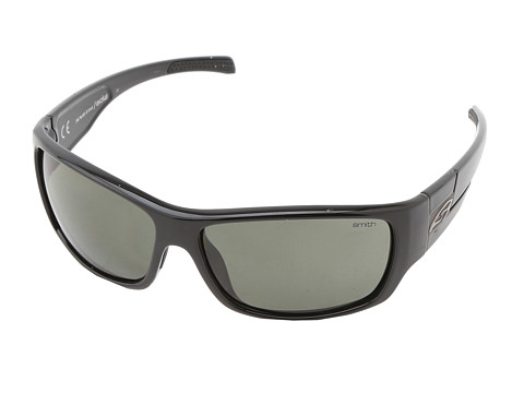 Smith Optics Frontman (Black Frame/Polar Gray Green Carbonic TLT Lenses) Athletic Performance Sport Sunglasses
