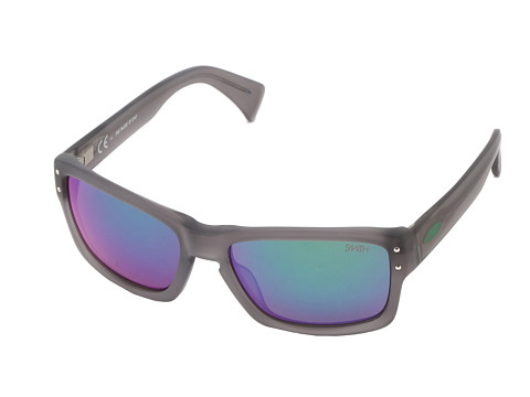 Smith Optics Chemist (Matte Smoke Frame/Green Sol-X CR39 TLT Lenses) Sport Sunglasses