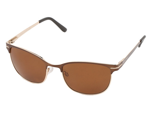 SunCloud Polarized Optics Causeway (Brown Frame/Brown Polarized Polycarbonate Lenses) Fashion Sunglasses