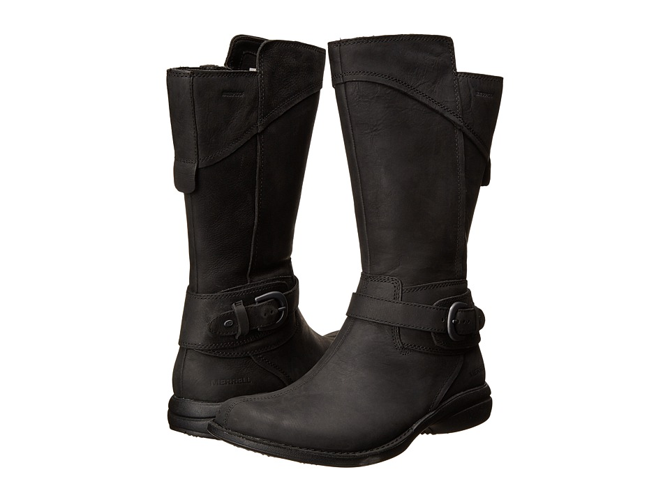 Merrell - Captiva Buckle-Down Waterproof (Black) Women
